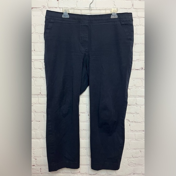 Spanx Polished Cropped Slim Straight Pants - Picture 1 of 15